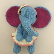 Crochet Pattern Elephant Bluelli Amigurumi Pdf