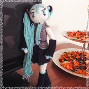 Crochet Pattern Hatsune Miku Doll Amigurumi Pdf