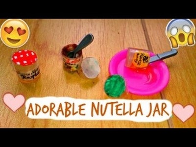 Cute DIY❤️‍How To Make Mini Nutella, Jam & Honey Jars