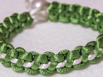 DIY Bracelets | Easy Silky Cord Crafts Tutorial | HandiWorks #65