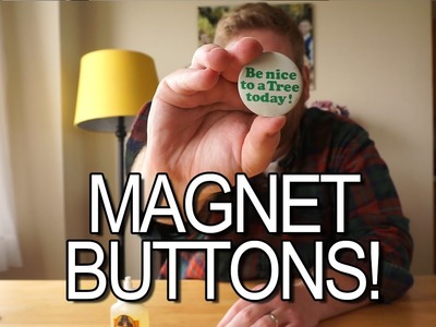 DIY Button Magnets Tutorial