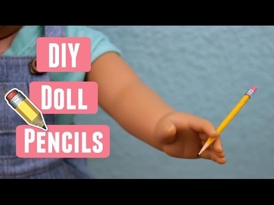 DIY Doll Pencils ll ilovesabie