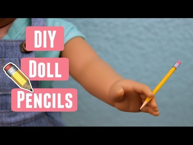 DIY Doll Pencils ll ilovesabie
