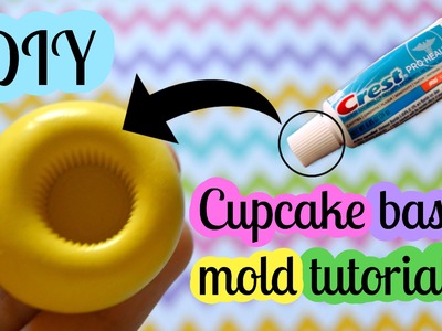 DIY Easy cupcake base mold tutorial