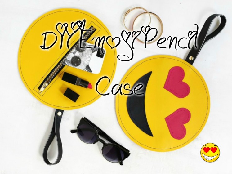 ❤DIY Emoji Pencil Case | easy