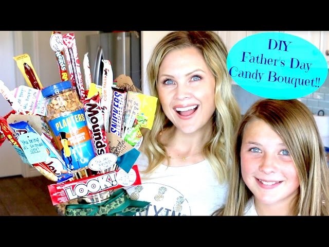 DIY Father's Day Candy Bouquet!!