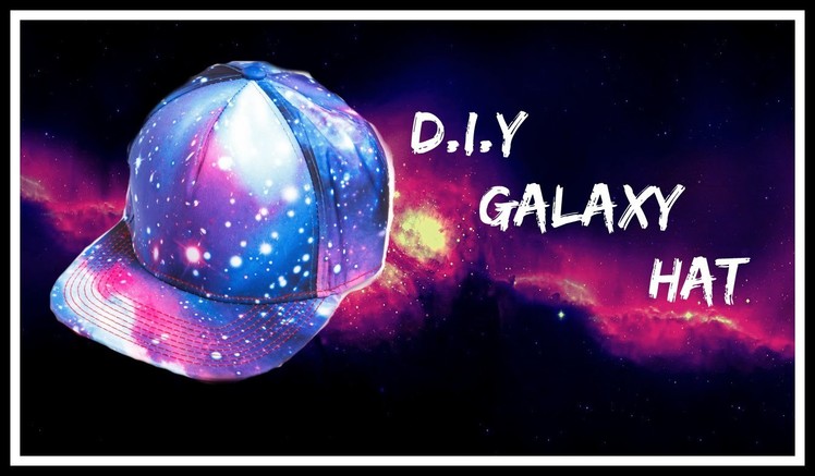 DIY Galaxy hat