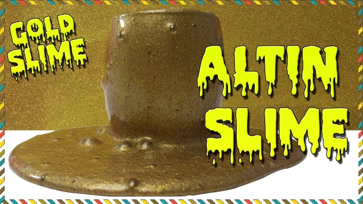 DIY Gold Slime - DIY How To Make Gold Slime - Best Slime Video on Ponpon TV Channel