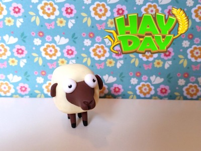DIY Hay Day Sheep - Polymer clay tutorial