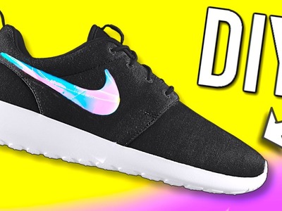 DIY Holographic Shoes! DIY ideas you NEED to try!!