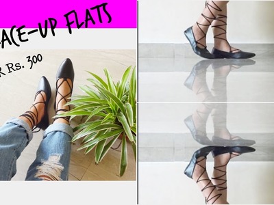 DIY Lace-Up Flats | Gladiator Sandals | Pragya Mittra