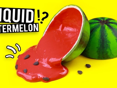 DIY LIQUID Watermelon!