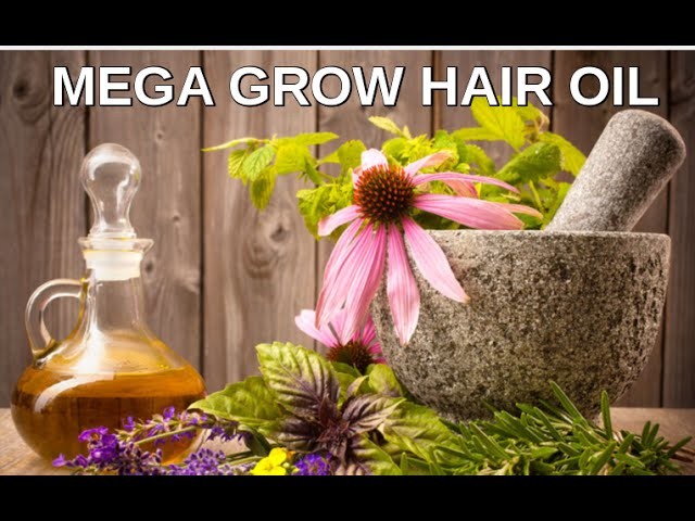 DIY: Mega Grow Natural Hair Oil