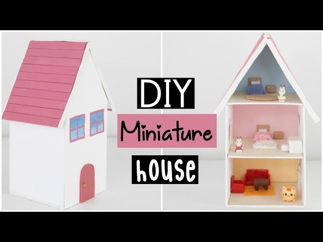 DIY Miniature Dollhouse - Cute Miniature House For Dolls