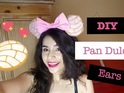 DIY PAN DULCE.CONCHA.MEXICAN SWEET BREAD MINNIE EARS