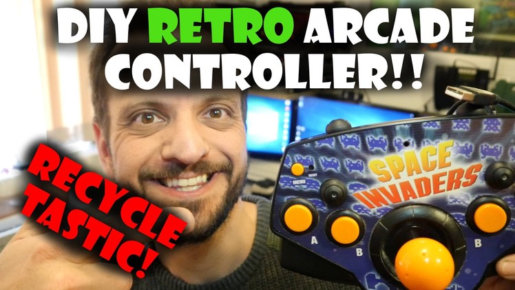 DIY Retro Arcade Controller Tutorial