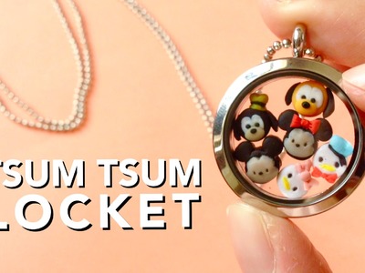 DIY Tsum Tsums Glass Locket (Easy)