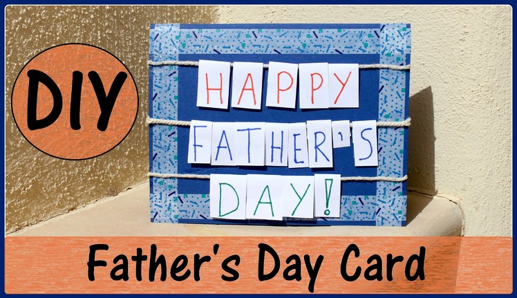 Easy DIY Father's Day Card | Last-Minute DIY