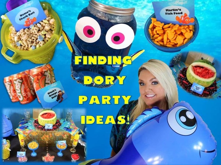Finding Dory Party! | DIY, Food Labels, and Decor!