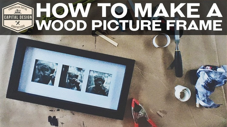 How to make a frame | Woodworking | DIY