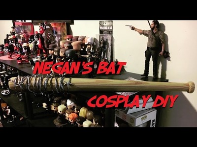 How to make Negan's bat from The Walking Dead || Cosplay DIY