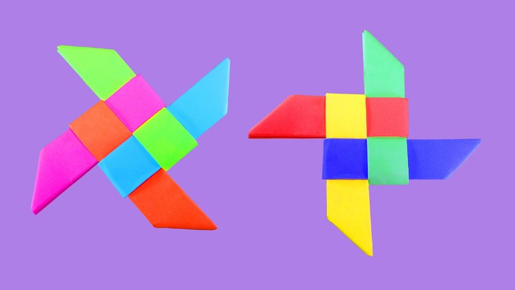 How to make Origami ninja Star : DIY Crafts - HD