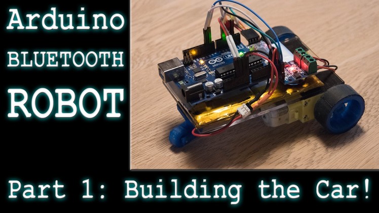 Making a DIY Arduino RC Robot Car - Part 1: Selecting Parts and Building the Robot - Ec-Projects