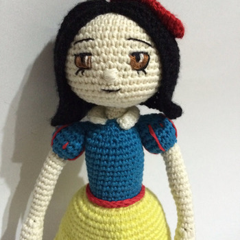 Crochet Pattern Snow White Amigurumi Doll Pdf