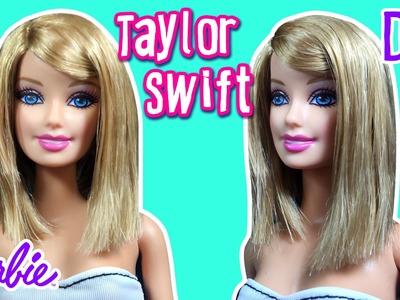 Taylor Swift Hair Tutorial for Barbie Doll - Barbie Haircut Tutorial - DIY - Making Kids Toys