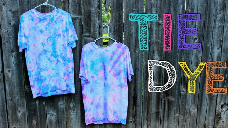 2 Ways to Tie Dye | DIY