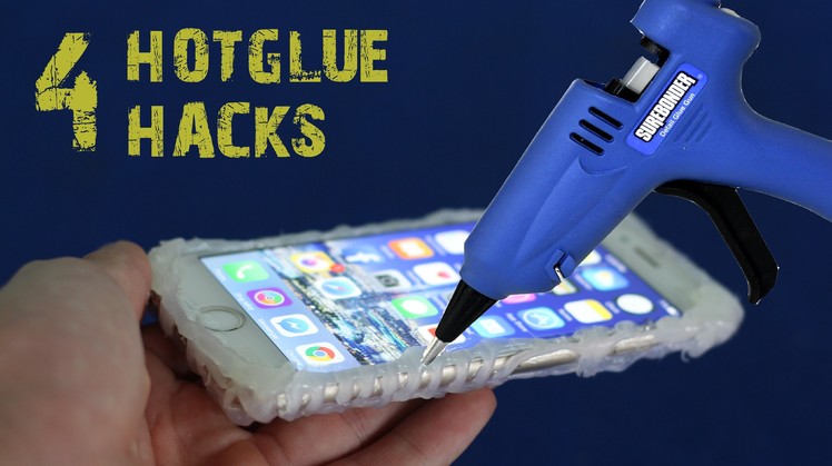 4 amazing things can be made with a hot glue gun - hot glue hacks