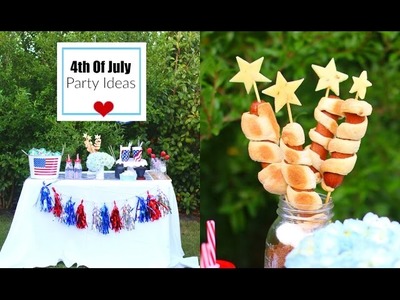 4th Of July Party Ideas, Food Recipe, DIY Decor, & More! - MissLizHeart