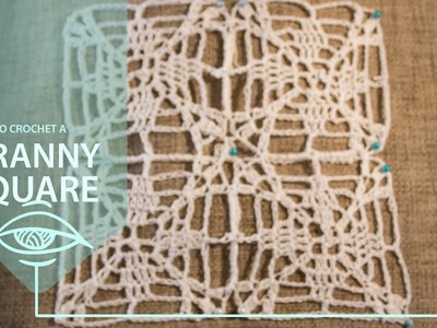 Crochet a lacy granny square