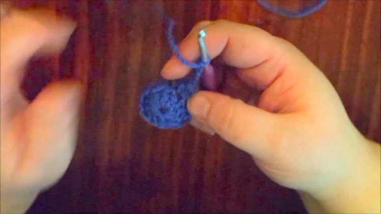 Crochet Cluster Stitch in the Round.