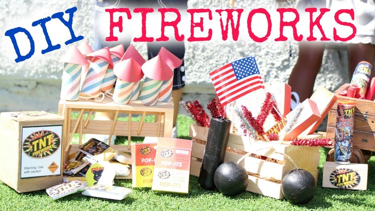 DIY American Girl Doll Fireworks