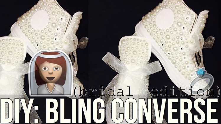 DIY | Bling Converse Bridal Edition