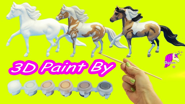 DIY Breyer 3D Paint by Number Pinto Paint Resin Pony Do It Yourself Painting Kit Review