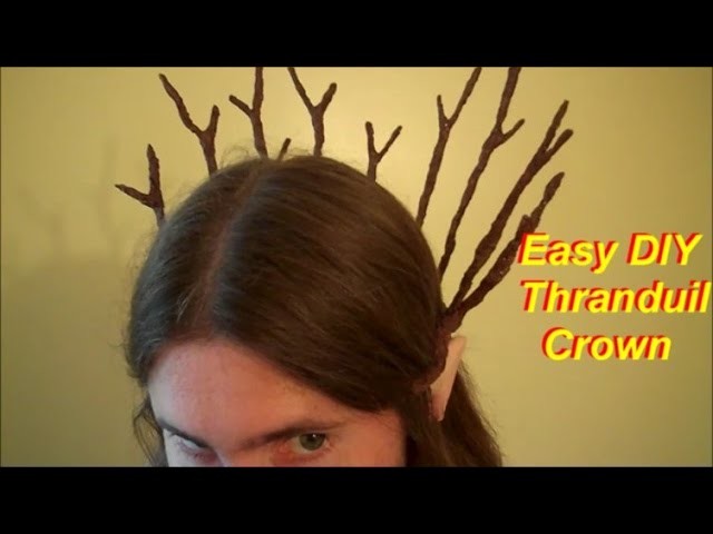 DIY Cheap and Easy Thranduil Crown