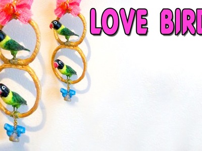 DIY Crafts - How to Make Lovebirds With polymer clay