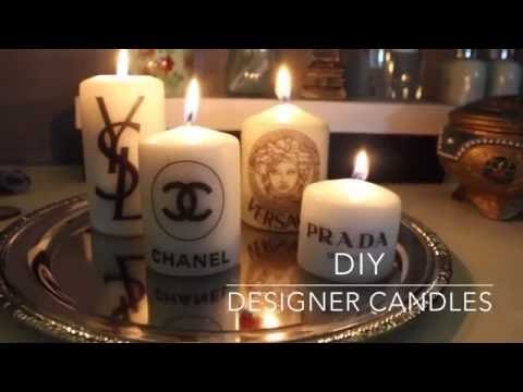 DIY Designer Candles ♡