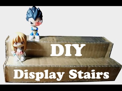 DIY :  Display Stairs (Cardboard)