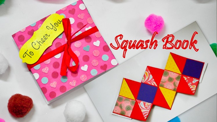 DIY Easy Squash Card (Squash Book) Tutorial