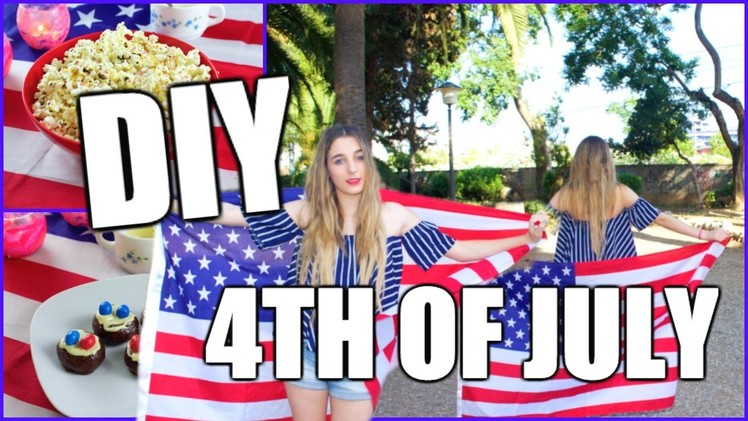 DIY Fourth Of July : Makeup & Treats!!