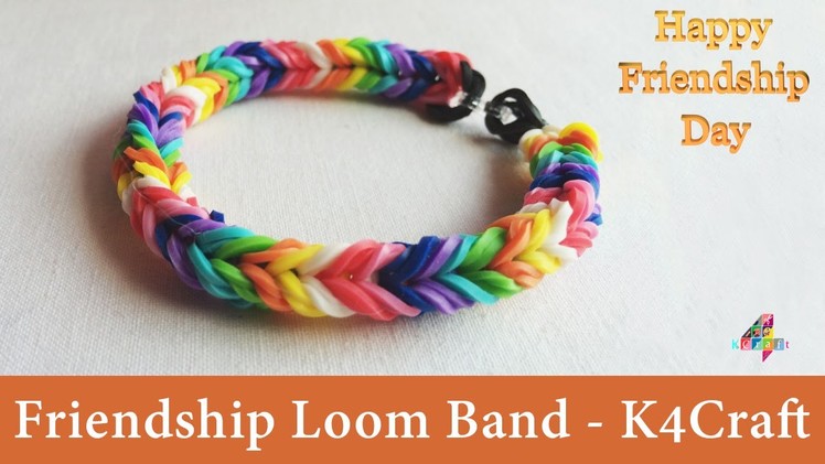 DIY: How to Make Loom Bands || Rubber Bracelets - Friendship Day Band