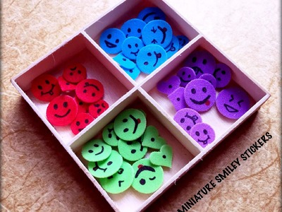 DIY - Miniature Smiley Stickers