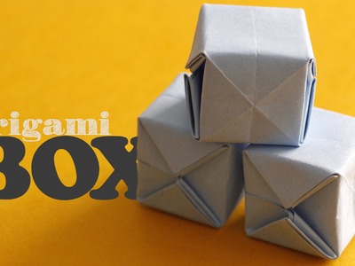 DIY : Origami Box