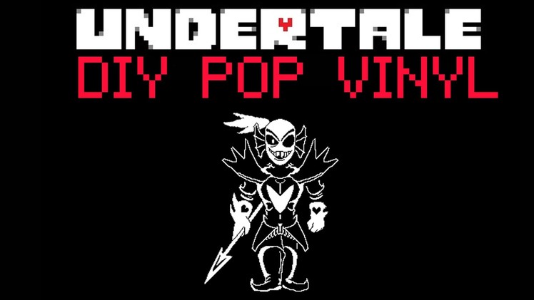 DIY Pop Vinyl - Undyne From Undertale