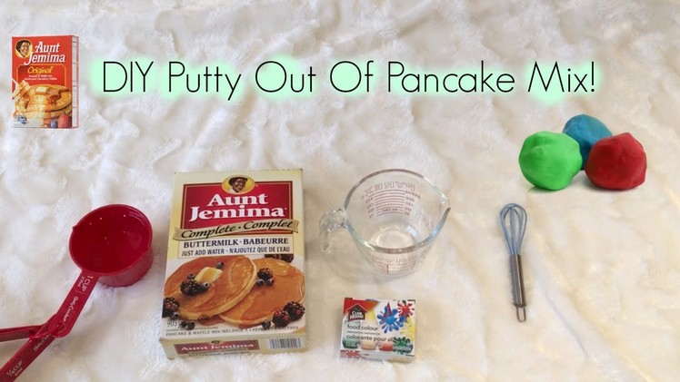 DIY Putty.playdough Out Of Pancake Mix I Coco Mimi
