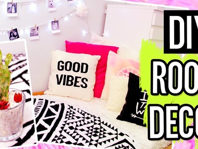 DIY Room Decor for Summer 2016! Tumblr Inspired Room Decorations! Cheap&Cute projects!