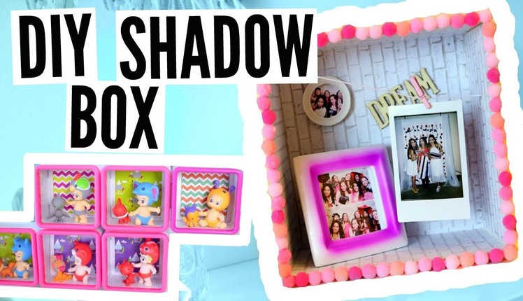 DIY Shadow Box Room Decor For SUMMER + TWOZIES!